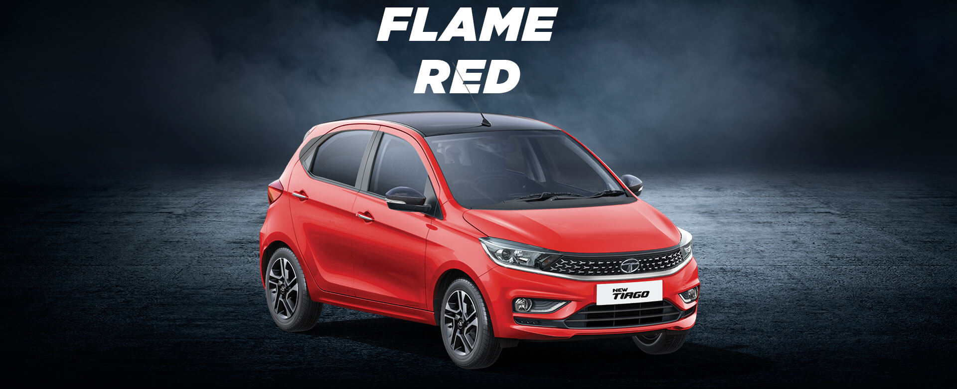 Tata Tiago Flame Red