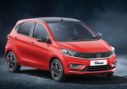 Tata Tiago Flame Red