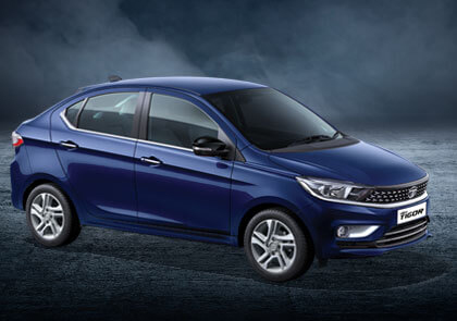 Tata Tigor Arizona Blue